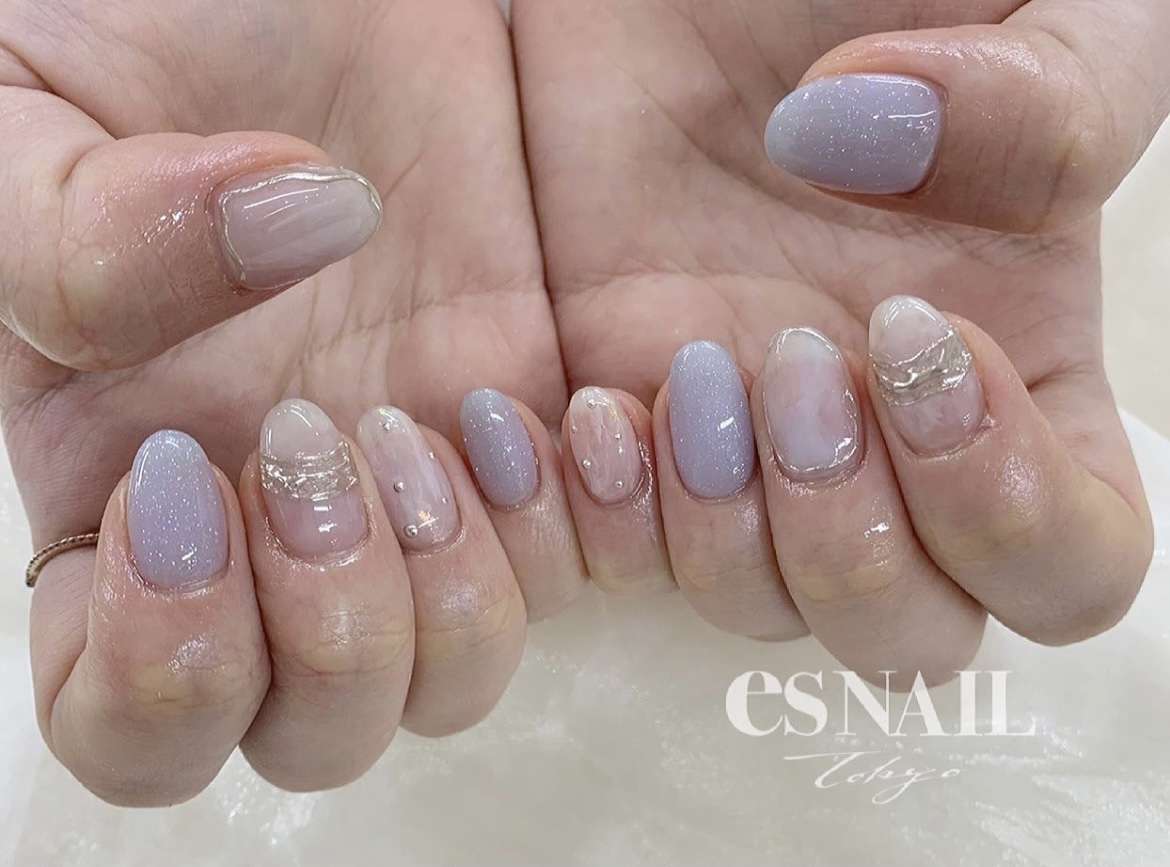 くすみパステルカラーで春らしく🌸