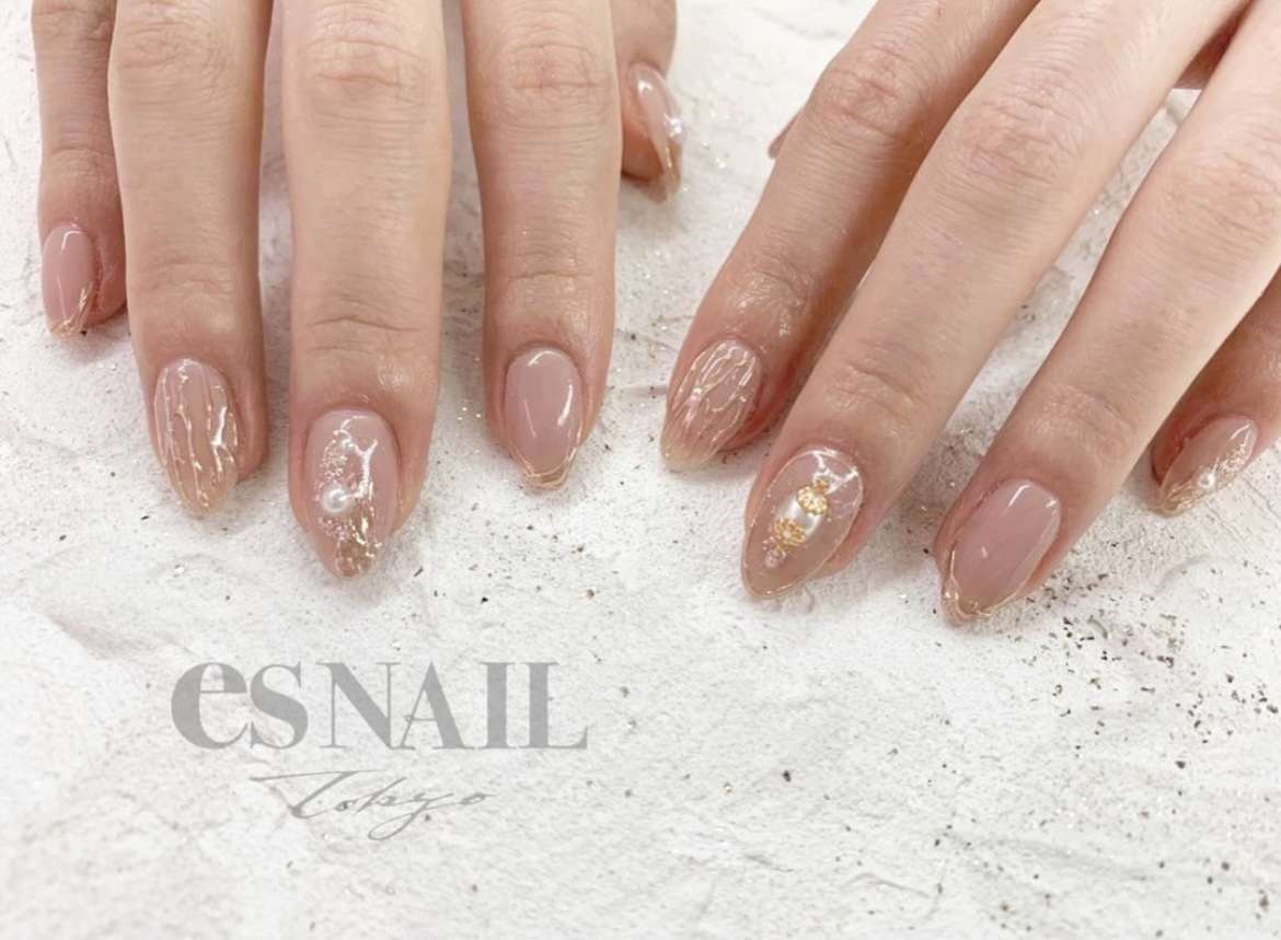ミラーニュアンスネイル