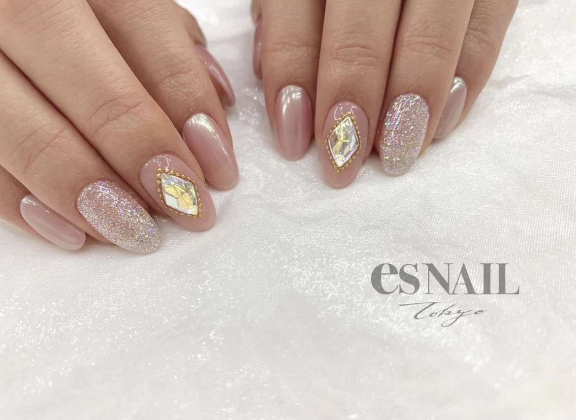 ビジューネイル💎