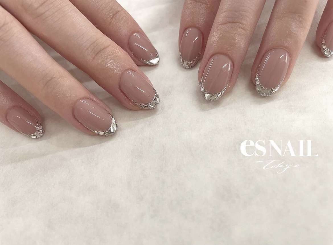 glitter french