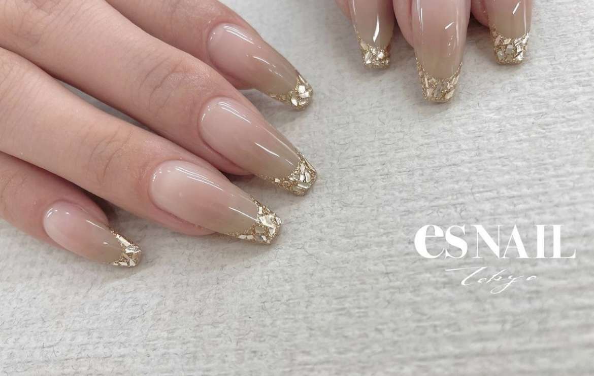 glitter french