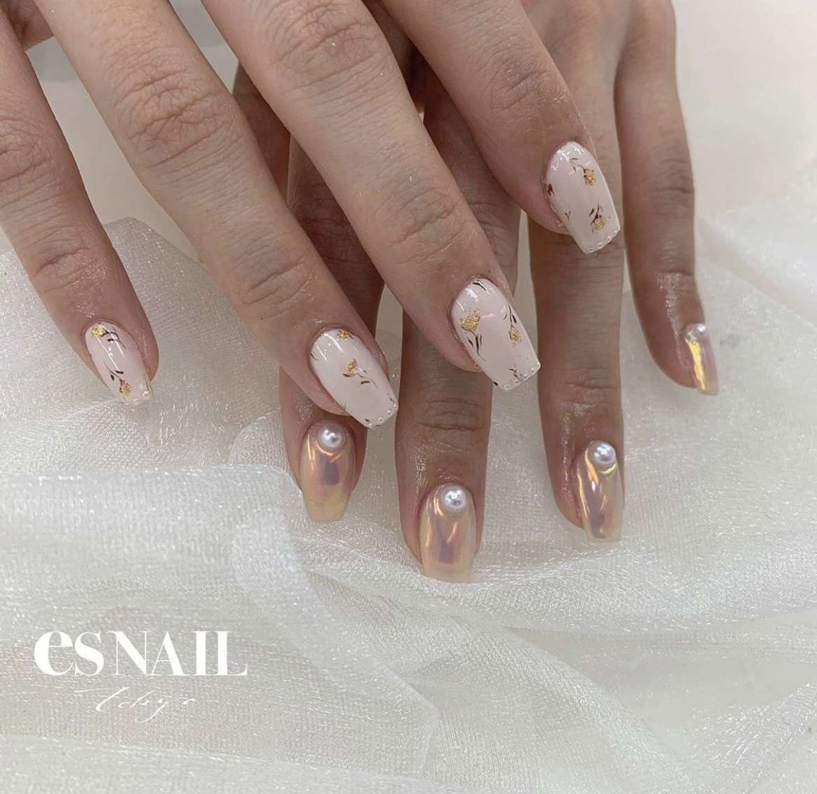花柄ネイル🌼