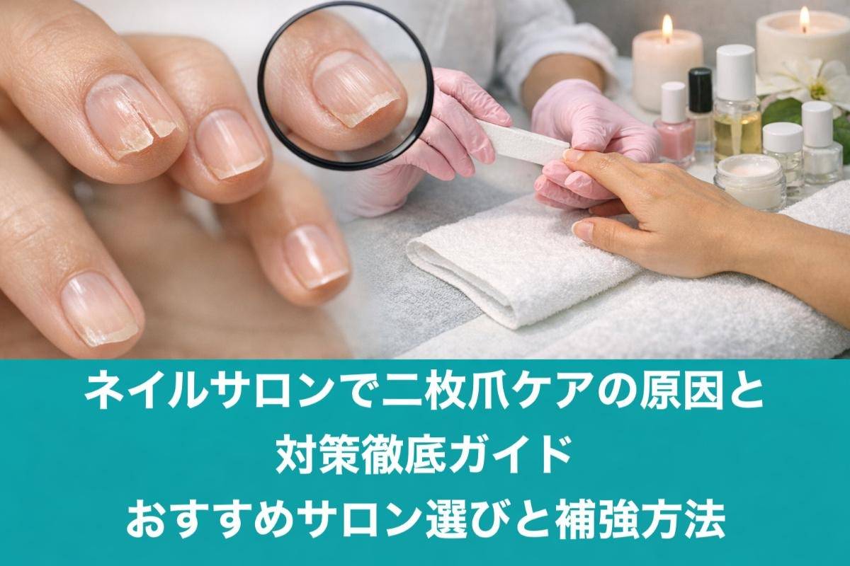 ネイルサロンで二枚爪ケアの原因と対策徹底ガイド｜おすすめサロン選びと補強方法