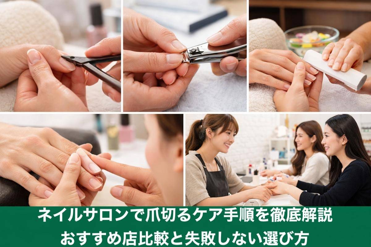 ネイルサロンで爪切るケア手順を徹底解説｜おすすめ店比較と失敗しない選び方
