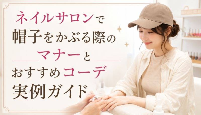 ネイルサロンで帽子をかぶる際のマナーとおすすめコーデ実例ガイド